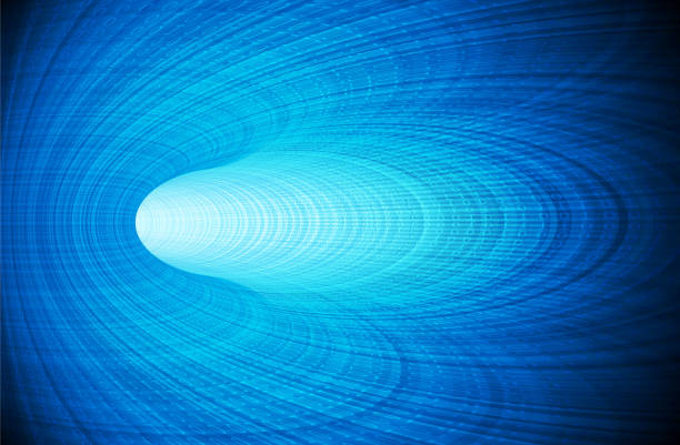 Abstract technology background EPS 10. File contains blending objects, all elements are on separate layers. Grouped. coil tubing stock illustrations