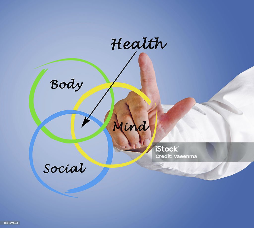 Diagram of healthy life Adult Stock Photo