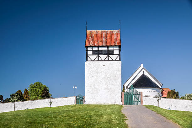 St. Povel Kirke, historic church on Bornholm, Denmark