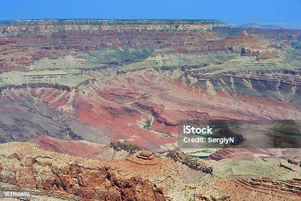 Grand Canyon Z Lipan Punkt - zdjęcia stockowe i więcej obrazów Bez ludzi - Bez ludzi, Czerwony, Erodowany