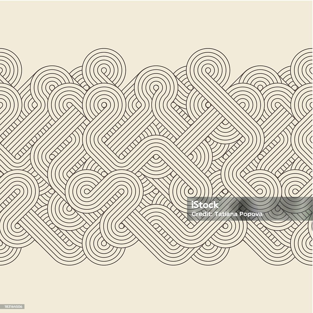 추상적임 테두리 - 로열티 프리 패턴 벡터 아트