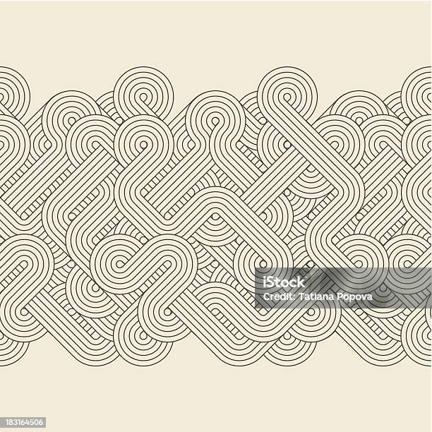 추상적임 테두리 패턴에 대한 스톡 벡터 아트 및 기타 이미지 - 패턴, 선, 음모-개념