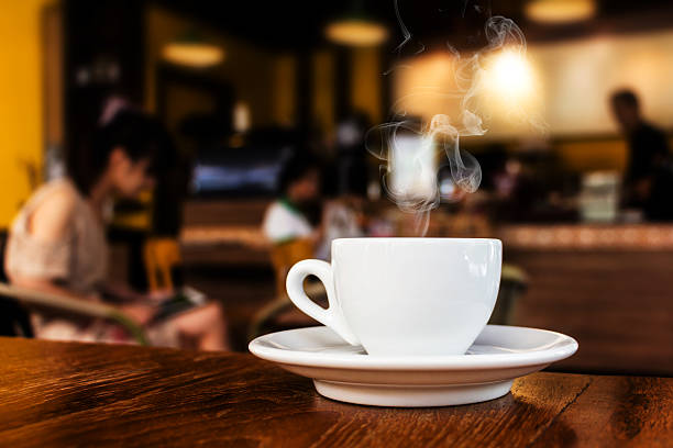 istock cup of coffee on table in cafe 183165033