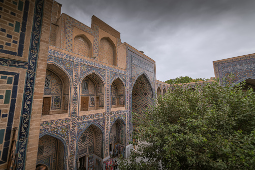 JUNE 20, 2023, SAMARKAND, UZBEKISTAN: The world-famous islamic architecture of Samarkand, UNESCO world heritage site, Uzbekistan, central Asia