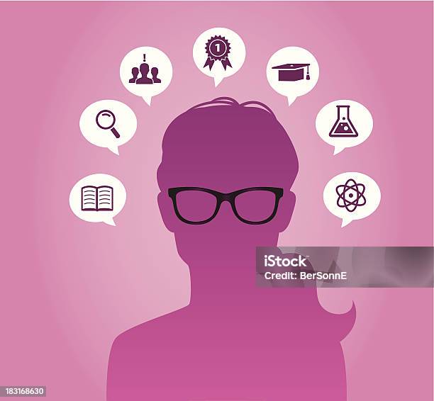 Kobieta Z Okulary - Stockowe grafiki wektorowe i więcej obrazów Badania - Badania, Badanie, Badanie lekarskie