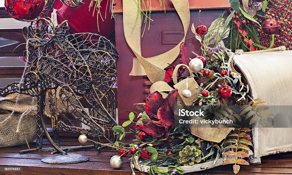 Weihnachten - Lizenzfrei Briefkasten Stock-Foto