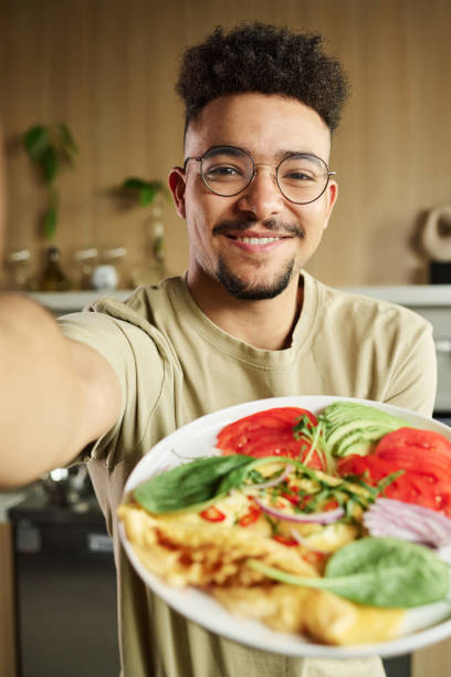 istock Food Blogger Taking Selfie 1831819638
