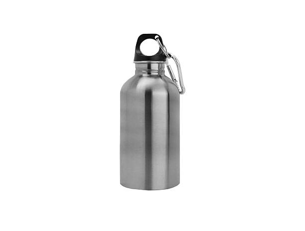 istock Aluminium canteen isolated on white background. Path included 183189287