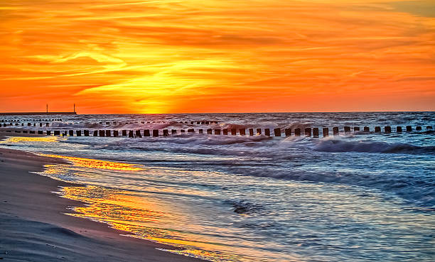 istock Holiday sunset on the beach 183189419