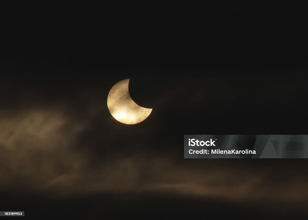 eclipse solar - Foto de stock de Cloudscape royalty-free