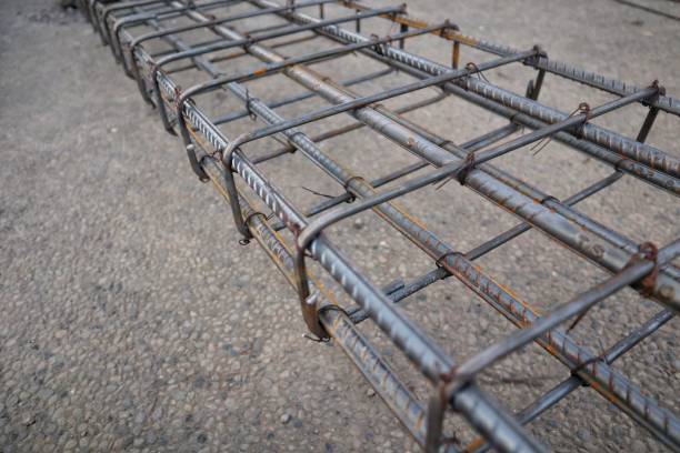 istock Reinforced Steel Bar Construction is used for building construction 1831900677