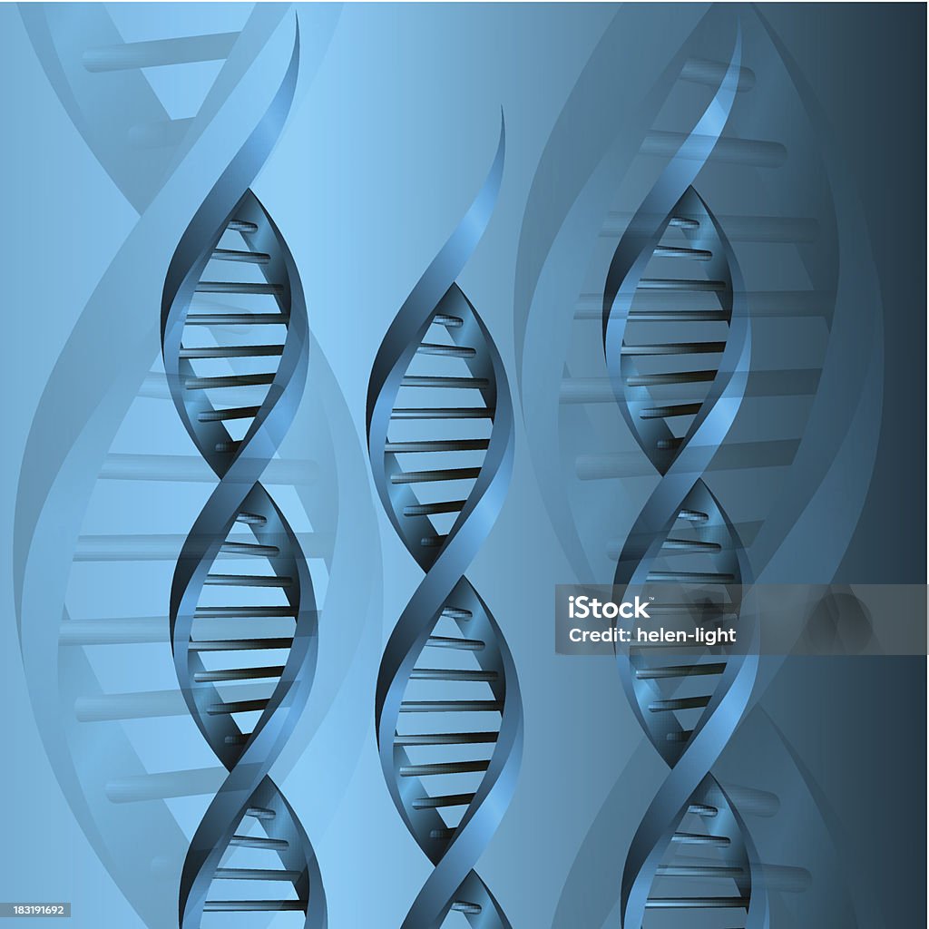Молекула ДНК структура фоне - Векторная гр�афика Абстрактный роялти-фри