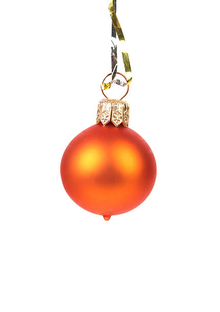 istock Golden dull christmas bal 183196835
