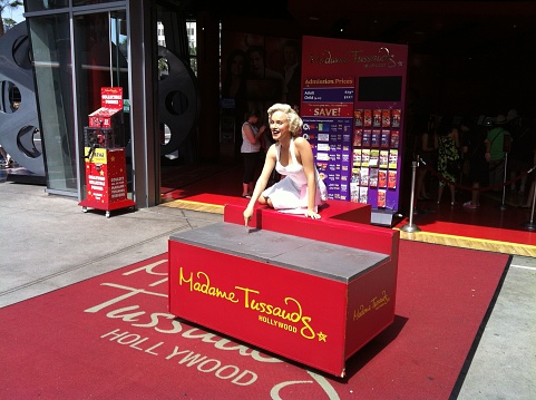 Madame Tussauds on Hollywood Boulevard, May 30