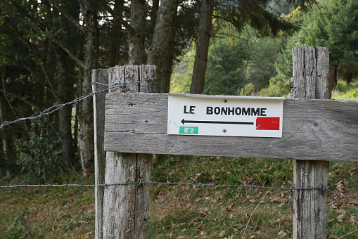 col des Bagenelles in the Vosges - France