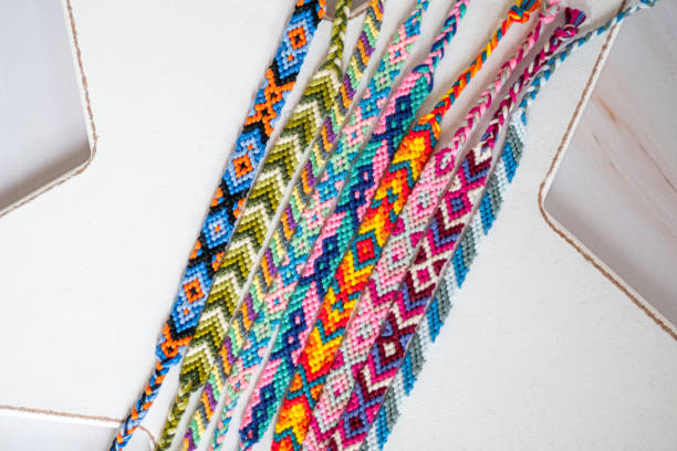 istock handcrafted brazilian bracelets on a white star 1832011753