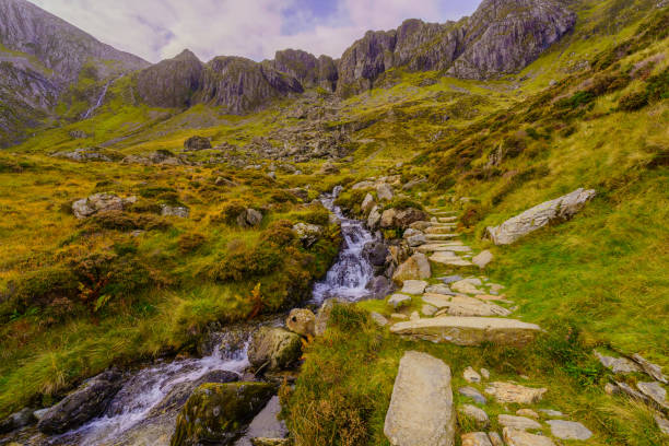istock Landscape and footpath, in Snowdonia National Park 1832065440