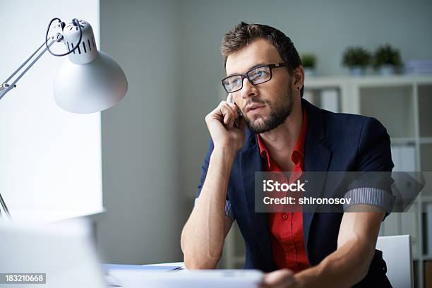 Business Call Stock Photo - Download Image Now - Talking, Telephone, Adult