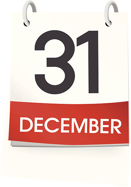 wektor kalendarz dnia 31 grudnia - 2013 2014 personal organizer calendar stock illustrations