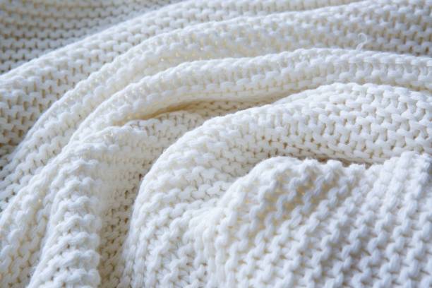 istock The texture of the knitted fabric 1832146428