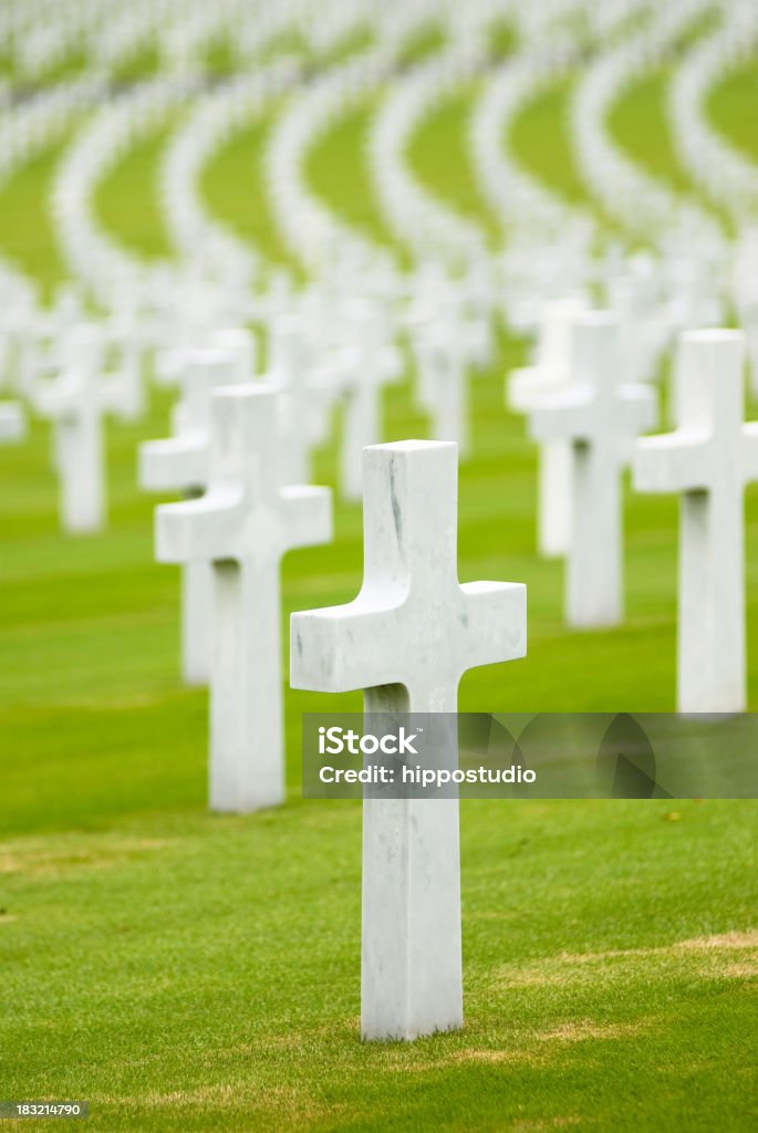 Cementerio militar - Foto de stock de Asia libre de derechos