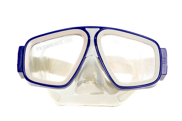 Scuba Goggles isolated on white