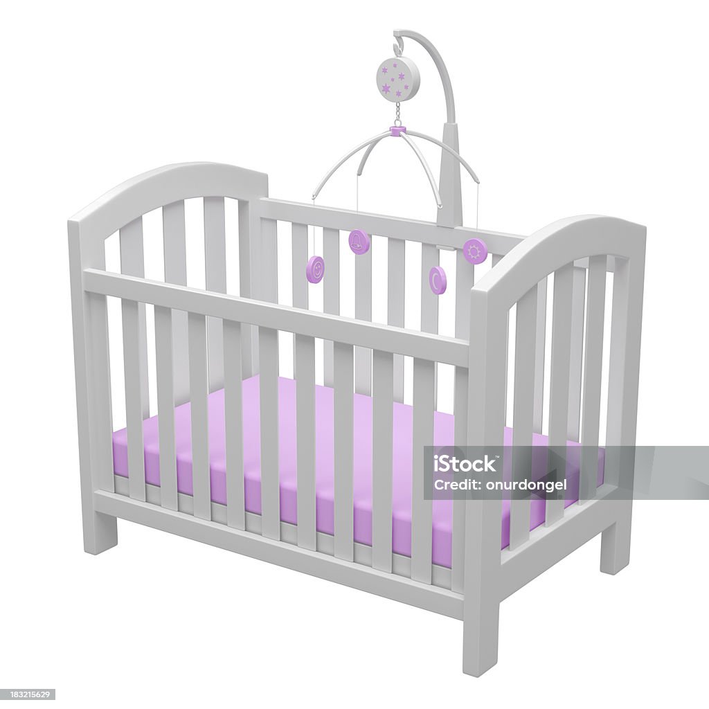 Детская кроватка - Стоковые фото Детская кроватка роялти-фри