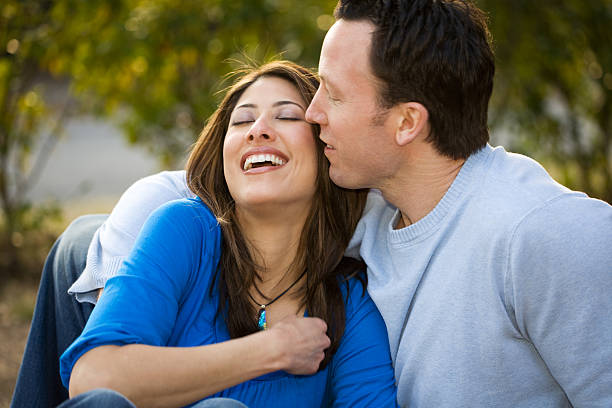 couple in love stock photo