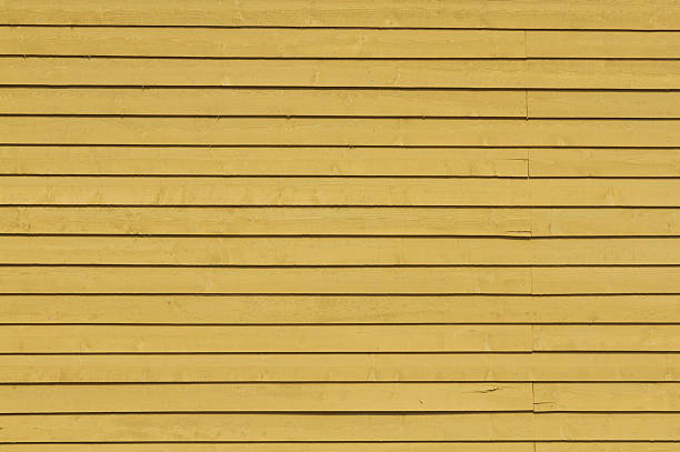 amarillo barra de madera de mostaza - tablilla revestimiento de pared fotos fotografías e imágenes de stock