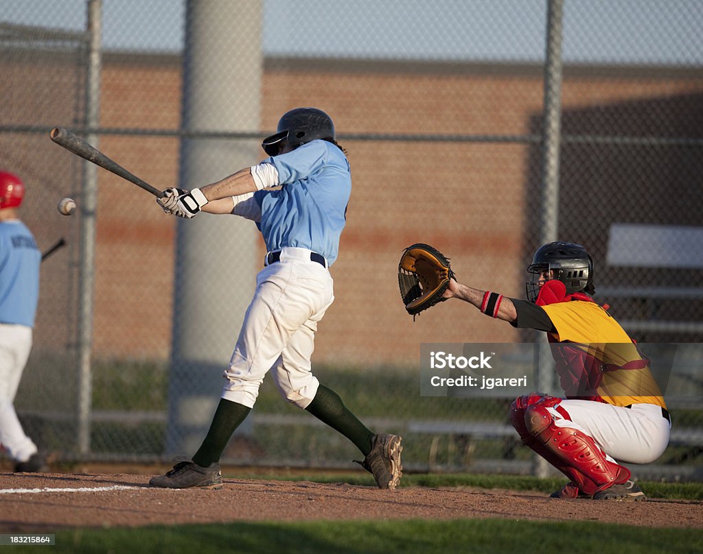 Ao plano de acção de Basebol - Royalty-free Equipa de basebol Foto de stock