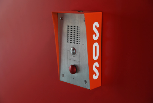 SOS push button.