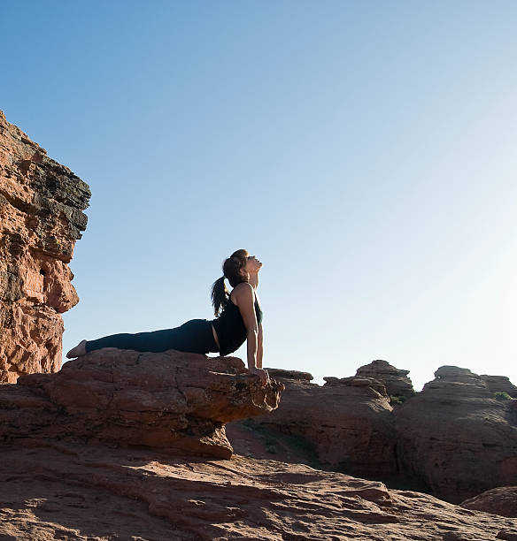 istock Yoga Upward-Facing Dog Position 183216260