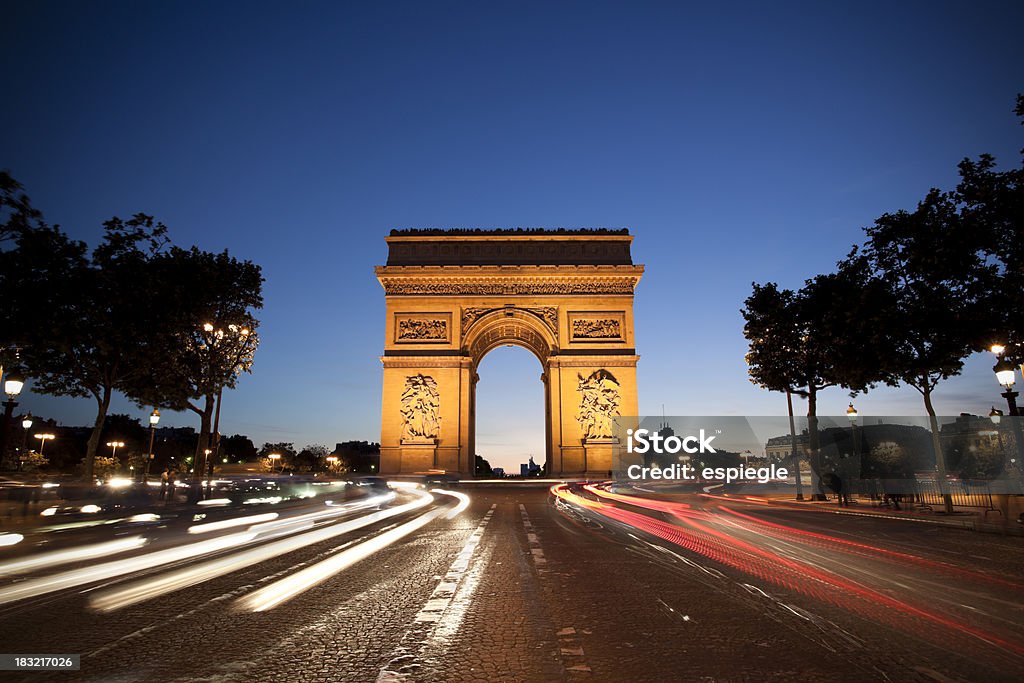 Arc de Triomphe Paris - Foto de stock de Arco del Triunfo - París libre de derechos