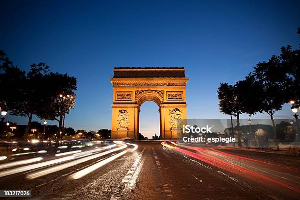 Foto de Arco Do Triunfo Paris e mais fotos de stock de Arco do Triunfo - Paris - Arco do Triunfo - Paris, Arco triunfal, Paris