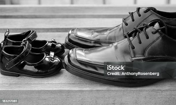 Fathers Day Stock Photo - Download Image Now - Shoe, Large, Small