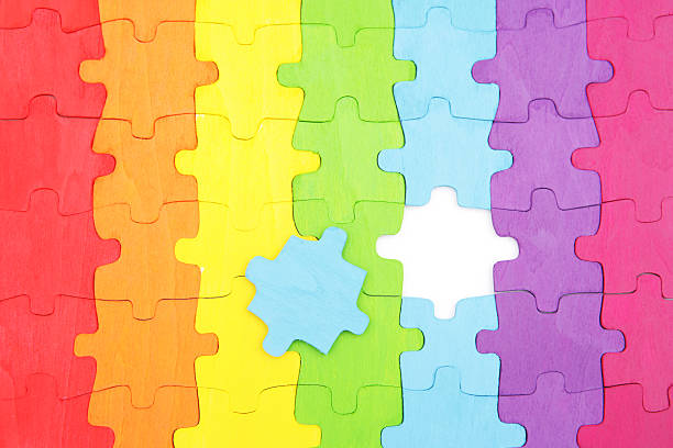 istock Last Piece of the Rainbow Puzzle 183218211