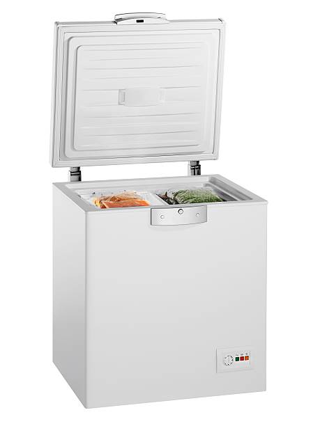 Deep Freezer (isolated with clipping path over white background) Deep Freezer (isolated with clipping path over white background)Please see some similar pictures from my portfolio: meat locker photos stock pictures, royalty-free photos & images