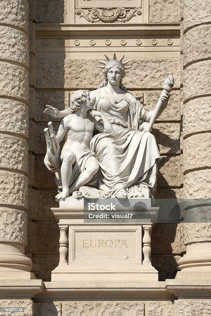 Grega antiga Estátua da Liberdade - Royalty-free Estátua Foto de stock