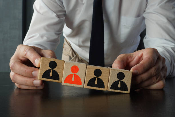 istock Talent Acquisition, human resource management concept. HR professionals identify the best candidates 1832202888