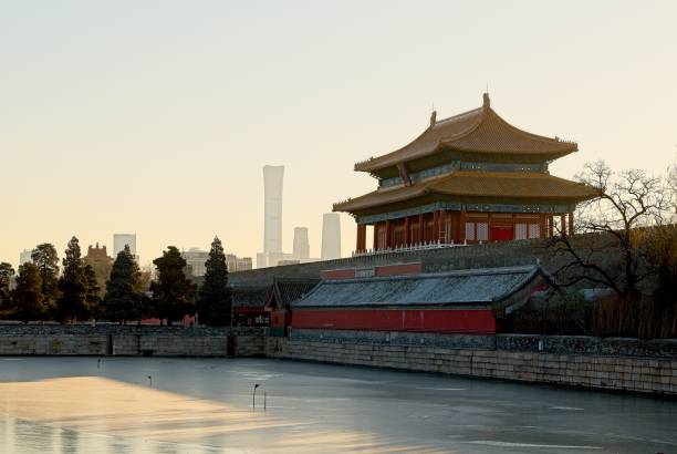 istock Towers of Forbidden city 1832283841