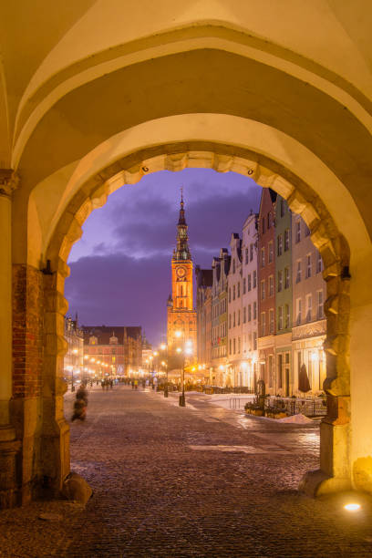 istock Beautiful Gdansk at Night - Poland 1832289536