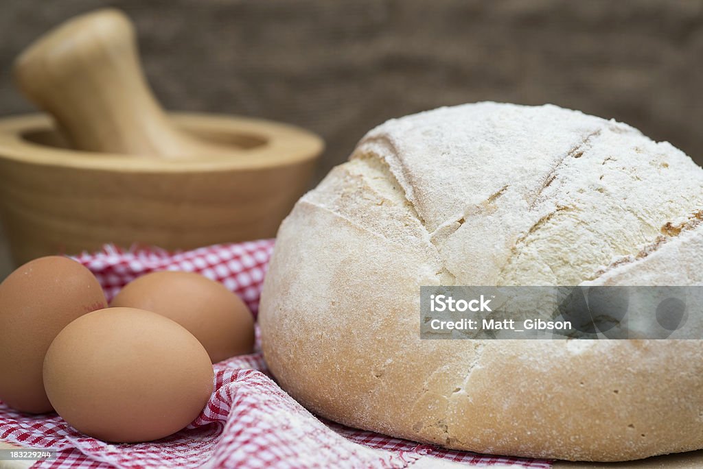 Świeżo Pieczone F ból de campagne Bochenek chleba - Zbiór zdjęć royalty-free (Bez ludzi)