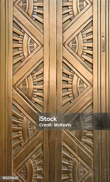 Diamond Art Deco Stock Photo - Download Image Now - Art Deco, Pattern, Door