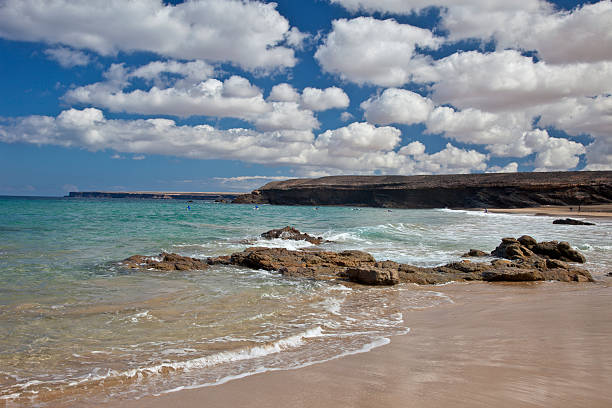 costa de isla de fuerteventura (el cotillo - el cotillo fotografías e imágenes de stock