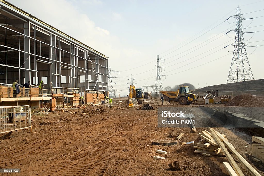 Fabrik-Konstruktion - Lizenzfrei Arbeitspersonal Stock-Foto