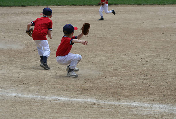 スポーツシリーズ: 野球 - baseball base conspiracy small ストックフォトと画像