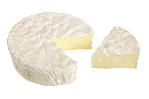 istock Camembert Cheese With Slice Cut Isolated On White 183232424
