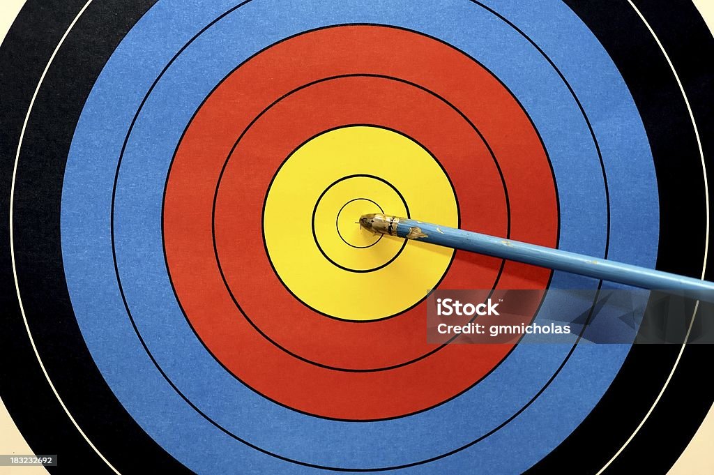 Bullseye - Lizenzfrei Am Rand Stock-Foto