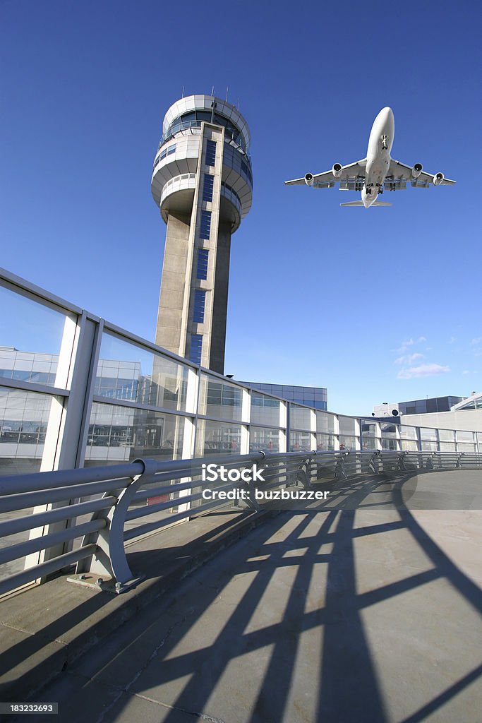 Air Traffic Control Tower  Airport Stock Photo