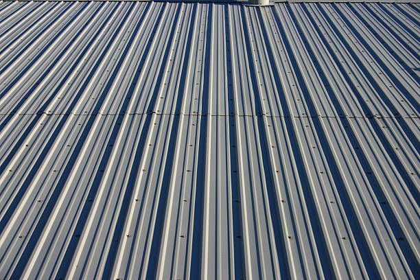 Metal roof #2 stock photo